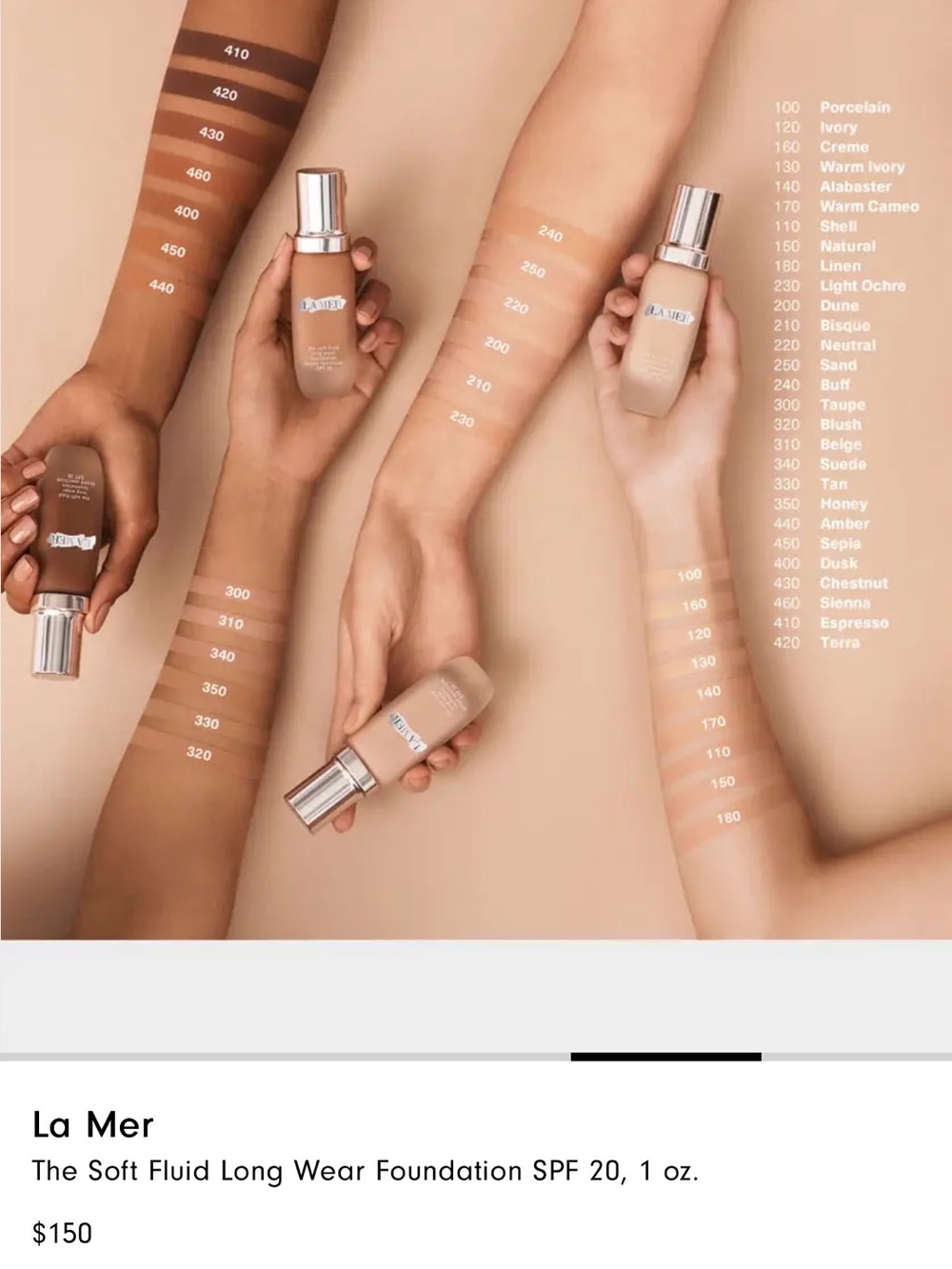 La Mer Soft Fluid Long Wear Foundation in Buff 23A with box - Picture 2 of 5